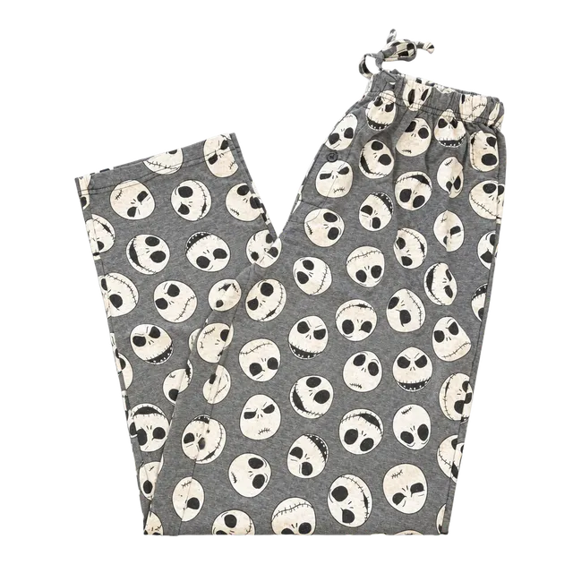 Disney The Nightmare Before Christmas Pajama Pants Size Large Gray