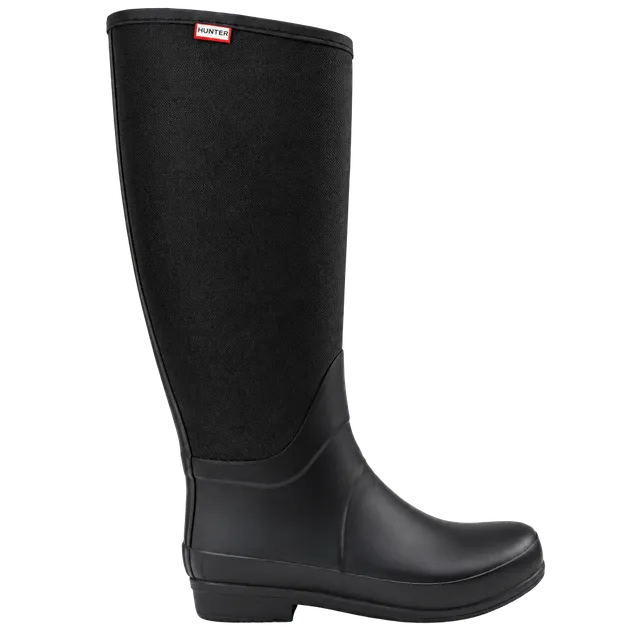 Hunter Balmoral Rain Boots Black