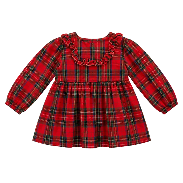 Crown & Ivy Baby Plaid shirt Size 6M Red