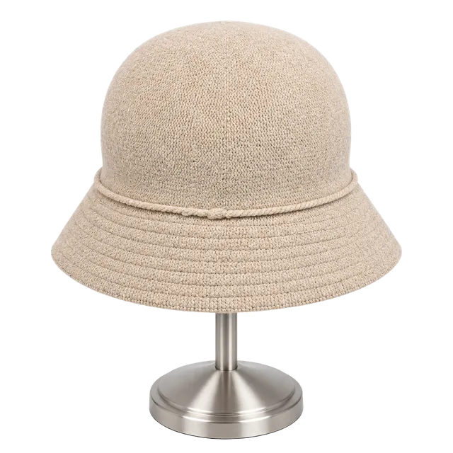 Banana Republic Knit Bucket Hat Size S/M Beige Wool Blend