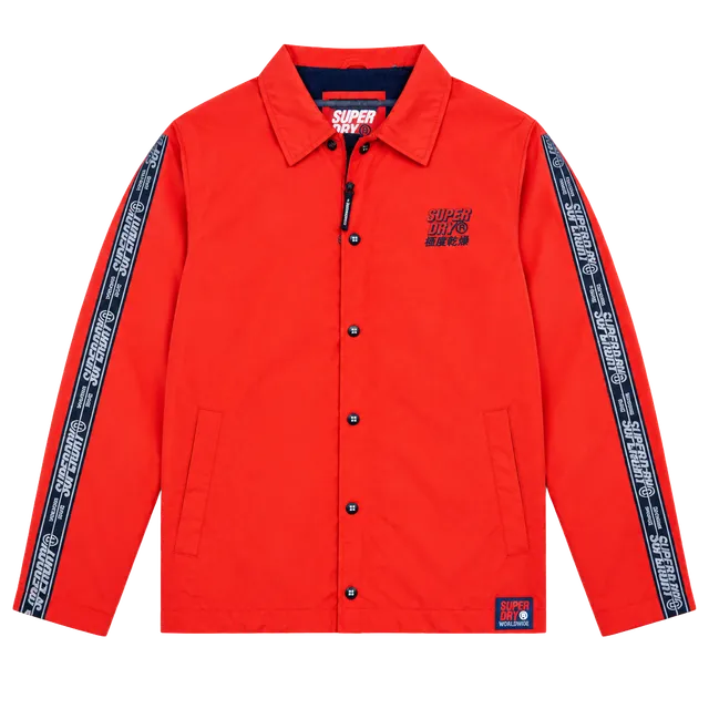 Superdry Cadence Coach Jacket Blood Orange