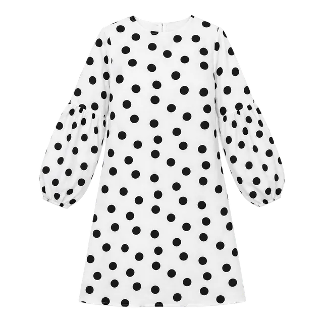 Cato Polka Dot Shift Dress
