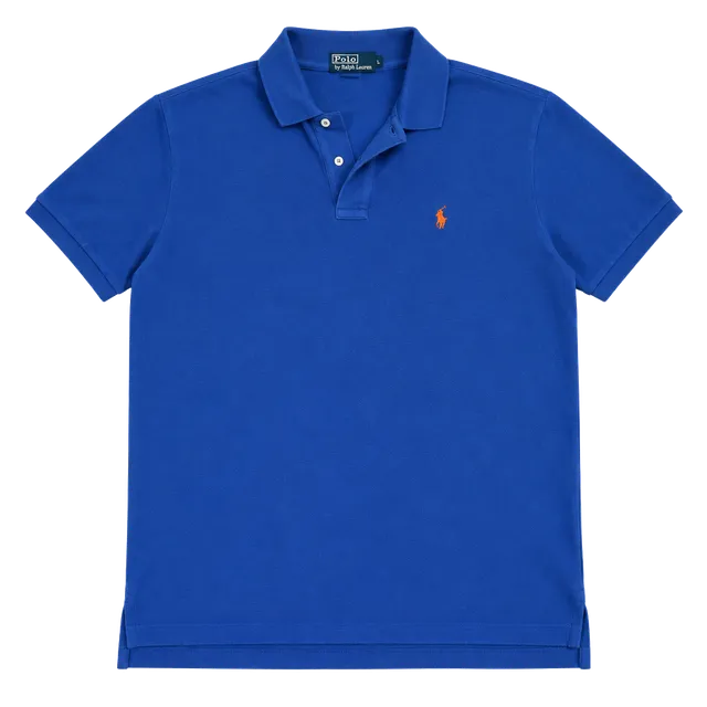 Polo by Ralph Lauren Polo Shirt Size L Blue Cotton Short Sleeve