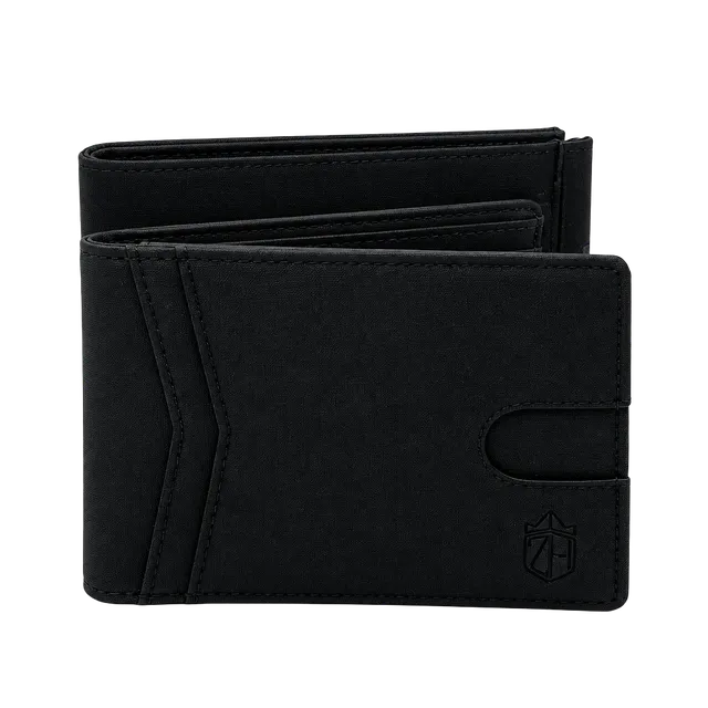 Zitahli Bifold Wallet Black Leather