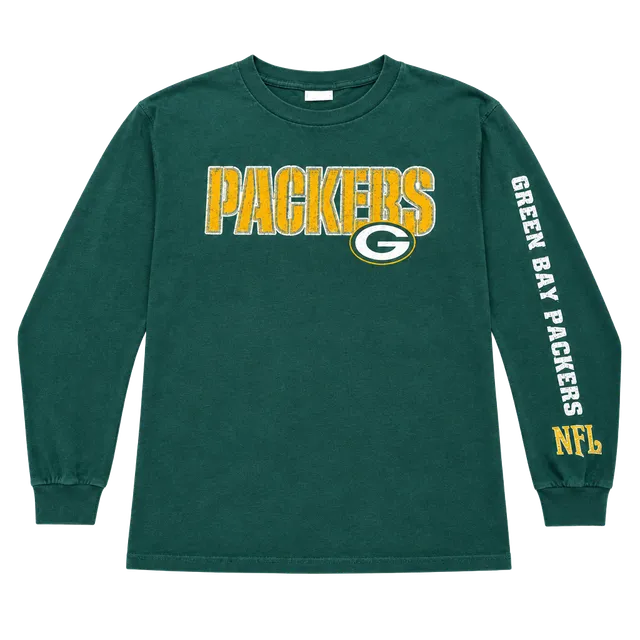 NFL Green Bay Packers Long Sleeve Shirt Green