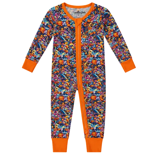 Luminous Littles Zippy 2T Halloween Care Bears Pajamas