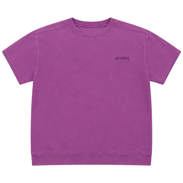 Levi Strauss & Co. Vintage Sweatshirt Size XL Purple Short Sleeve