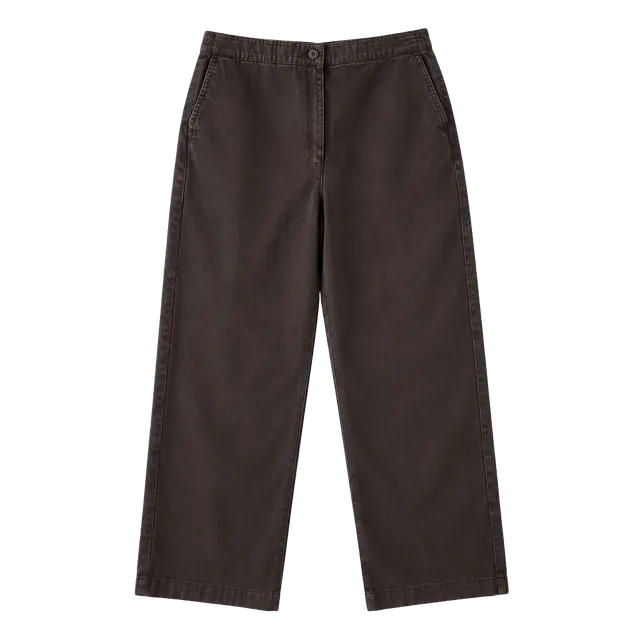 Westbound Pants Size 14 Black Cotton Blend Casual Straight Leg