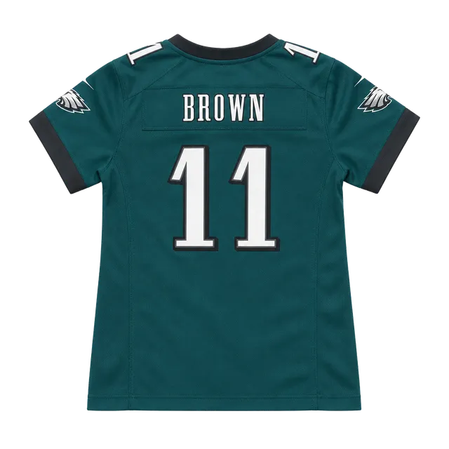 Nike Philadelphia Eagles A.J. Brown 11 Football Jersey Midnight Green