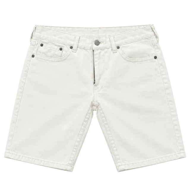 True Religion White Denim Shorts Size 38