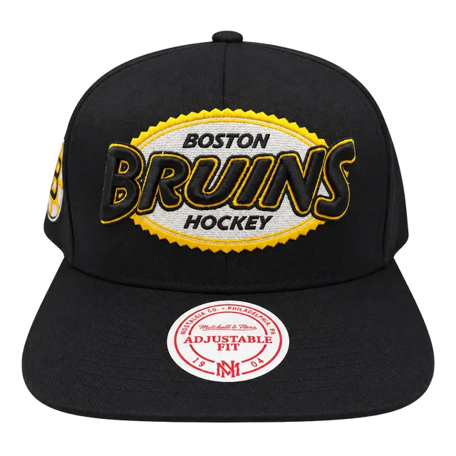 Mitchell & Ness Boston Bruins NHL Snapback Hat Adjustable