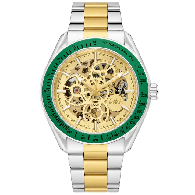 Invicta Specialty Skeleton Dial Two-Tone Watch