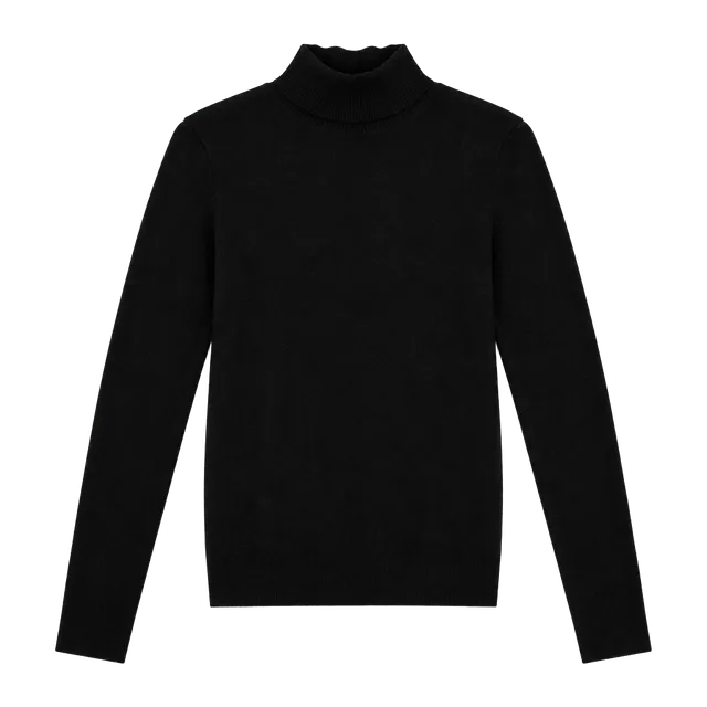 Zara Black Mock Neck Sweater Size M