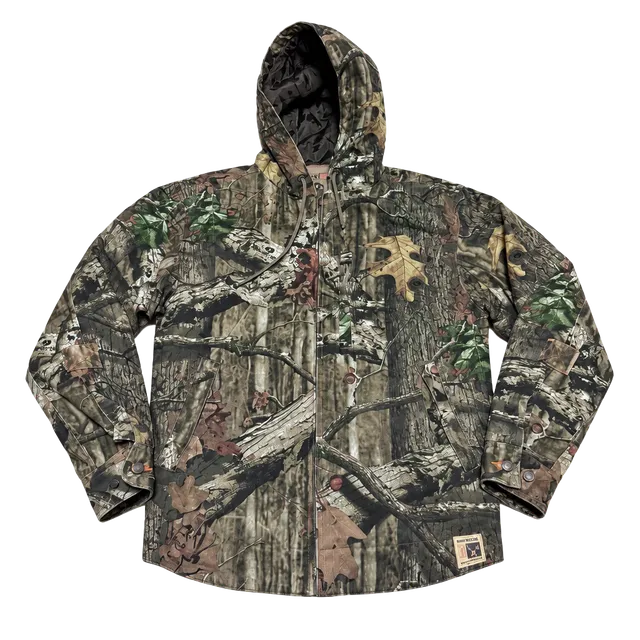 RedHead Silent Hide Hooded Jacket Size S Camo Mossy Oak Break-Up