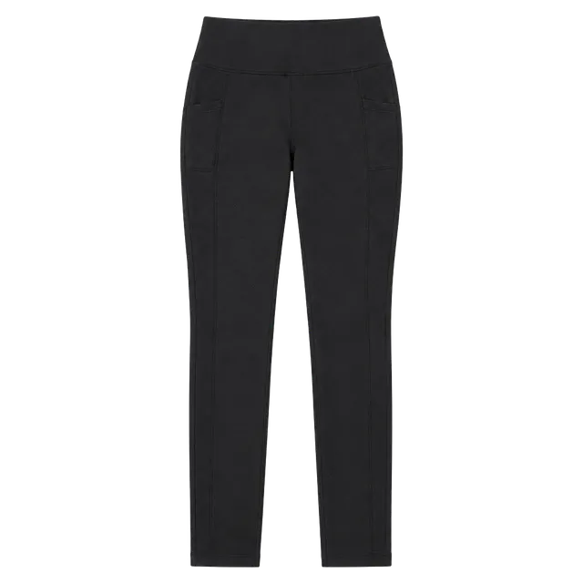 Ebb & Flow Leggings Size L Black High Waisted Pockets