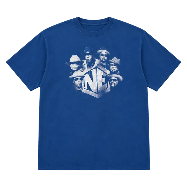 Tultex New Edition The Culture Tour Concert T-Shirt Size XL Blue