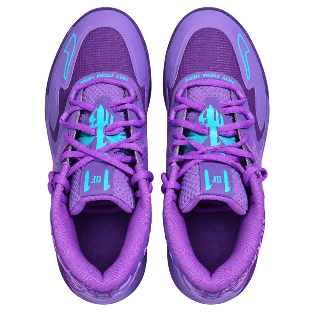 Puma MB.01 Size 10.5 Purple Electric Blue Not From Here Sneakers