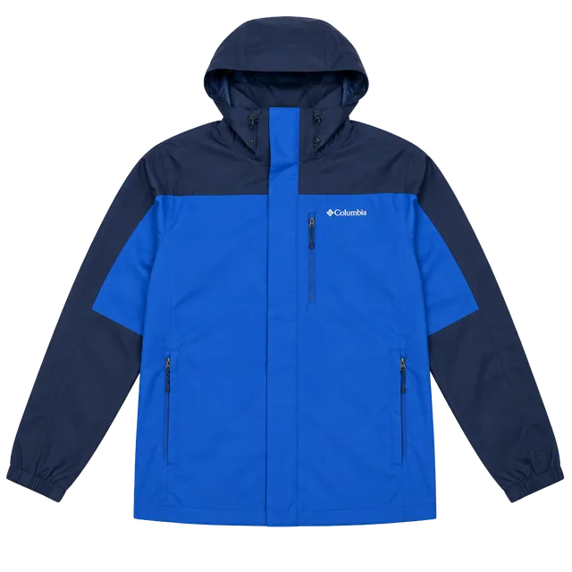 Columbia Whirlibird V Interchange Jacket Size 4X Blue Omni-Tech