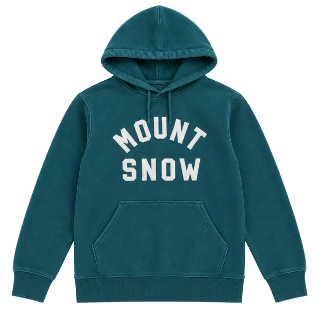 J.Crew Mount Snow Hoodie Size Large Green