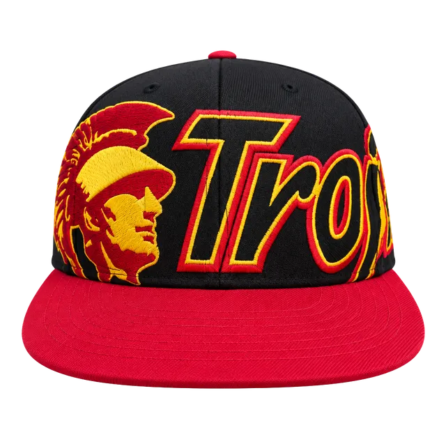 Heritage USC Trojans Snapback Hat Black Red