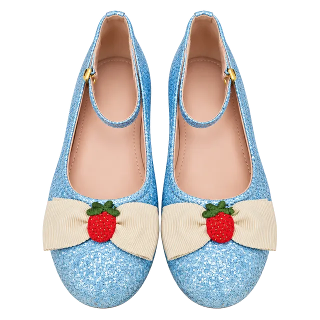 Gucci Kids Glitter Mary Jane Shoes Size 30