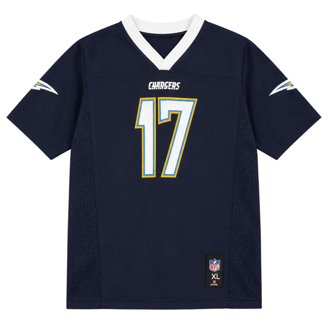 Nfl Team Apparel Philip Rivers 17 Chargers Youth XL Jersey