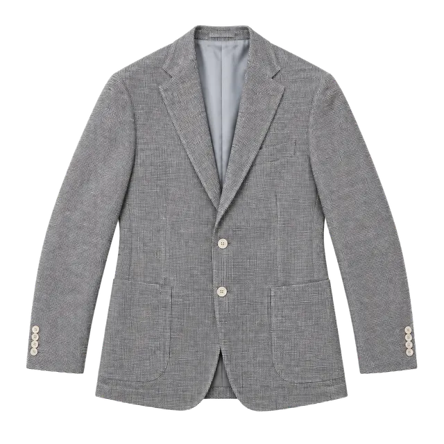 Lord & Taylor The Man's Shop Tweed Sport Coat Blazer Gray Blue
