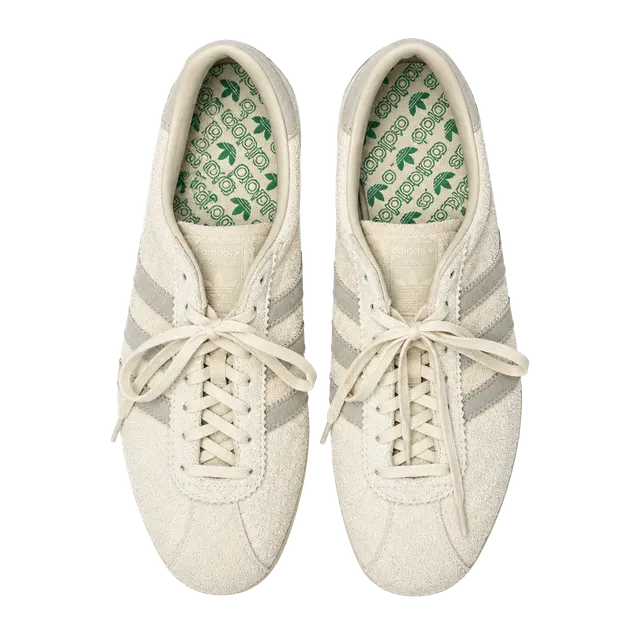 Adidas Tobacco Gruen Size 10 Cream White Suede Sneakers
