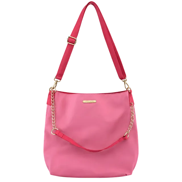 Juicy Couture Pink and Red Crossbody Shoulder Bag