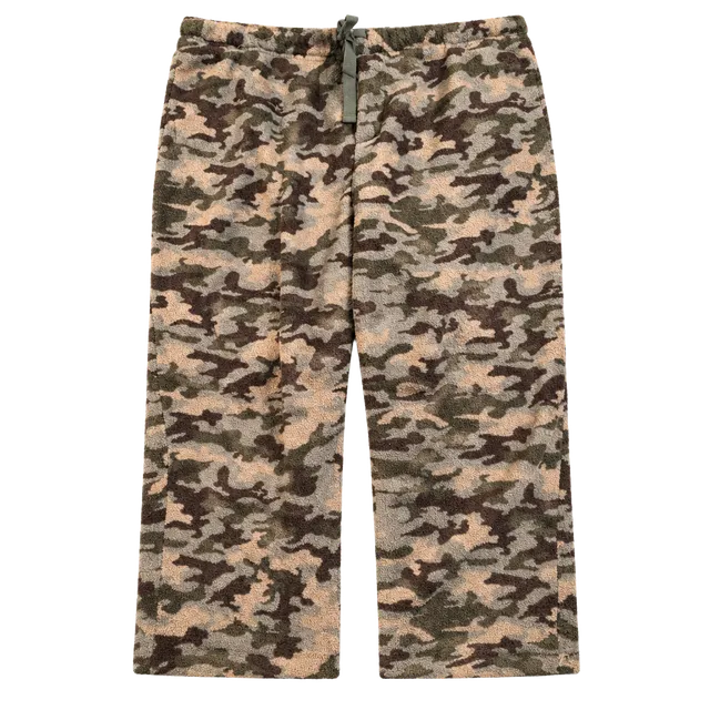 Joe Boxer Fleece Pajama Pants Extra Large Camouflage Lounge