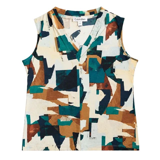 Calvin Klein Sleeveless Top Size Petite