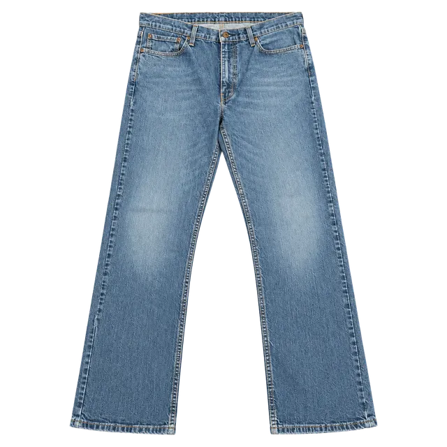 Levi's 514 Straight Jeans 33x30 Blue Denim