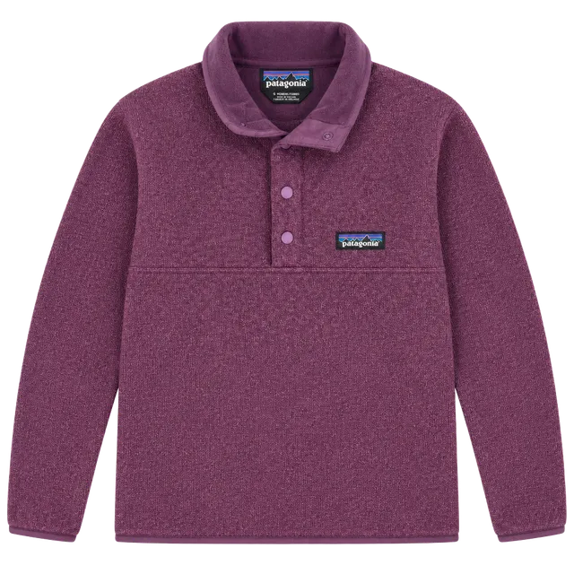 Patagonia Snap-T Fleece Pullover Size S Purple