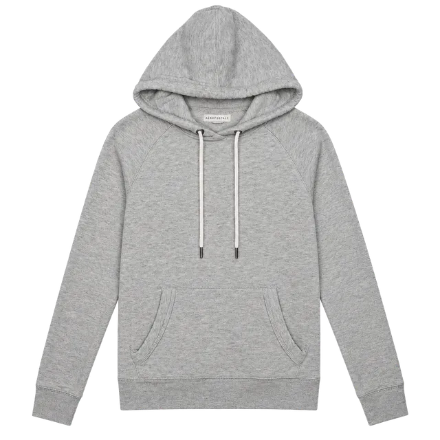 Aeropostale Gray Pullover Hoodie Sweatshirt