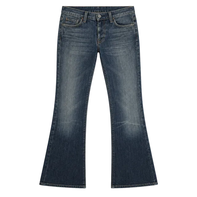 7 For All Mankind Boycut Jeans Size 27 Blue
