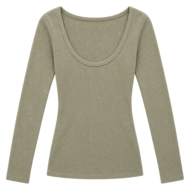Universal Thread Long Sleeve Ribbed Top Size XS