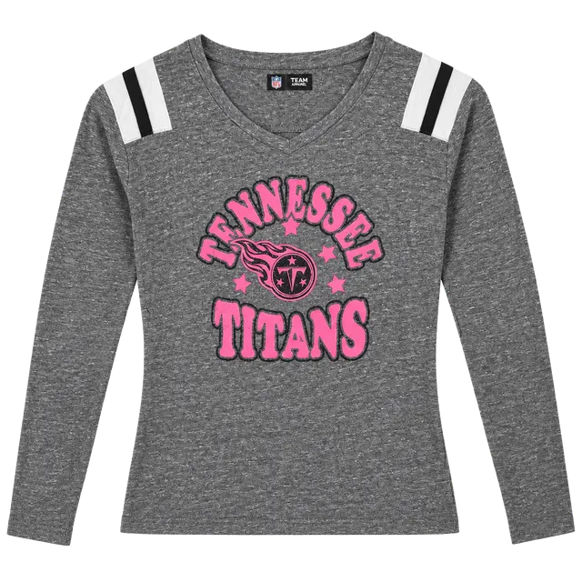 NFL Team Apparel Tennessee Titans Long Sleeve T-Shirt Size Youth 10/12