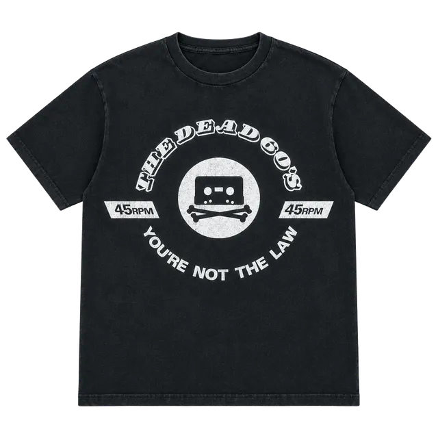 Tennessee River The Dead 60’s You’re Not The Law Size M Black T-Shirt