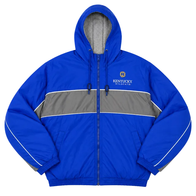 Reebok Kentucky Wildcats Windbreaker Jacket Blue