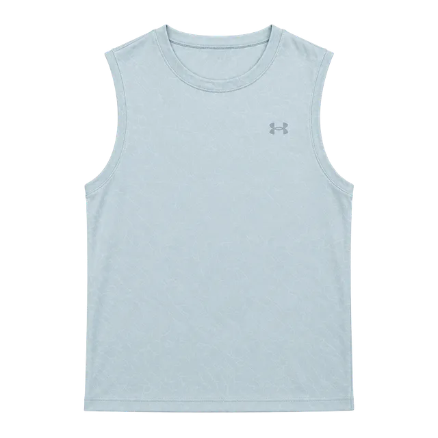Under Armour Tank Top Size 2X Light Blue Athletic Shirt Womens