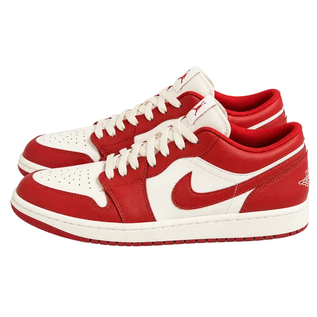 Nike Air Jordan 1 Low Chicago Gym Red White Sneakers