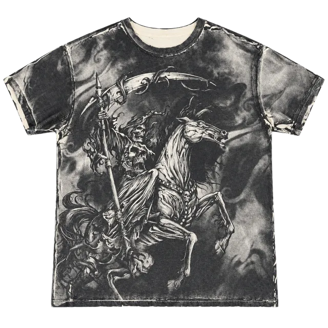 Xtreme Couture T-Shirt X-Large Grim Reaper Horse Graphic