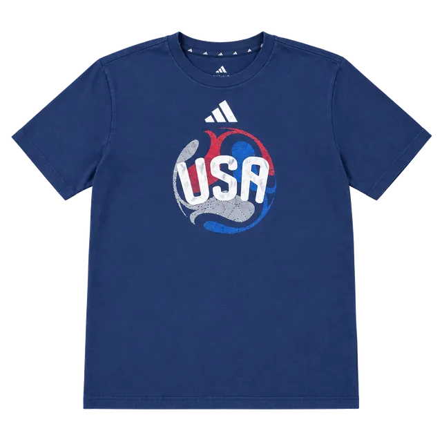 Adidas FIFA World Cup USA T-Shirt Size XL Blue Graphic Tee