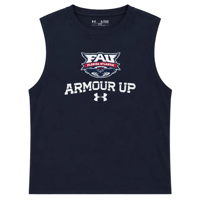 Under Armour FAU Florida Atlantic Armour Up Tank Top Size XL Navy