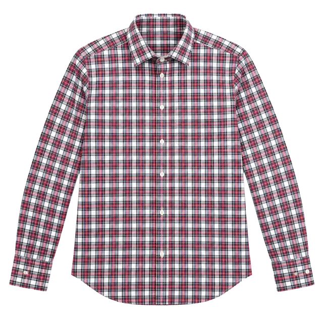 American Eagle Outfitters Plaid Button Up Shirt Size 2 Red White Blue