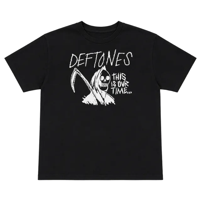 Deftones Band T-Shirt Size L Black Graphic Print