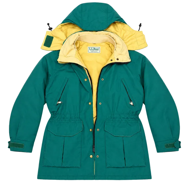 L.L. Bean Maine Warden's Parka Vintage Green Thinsulate Gore-Tex