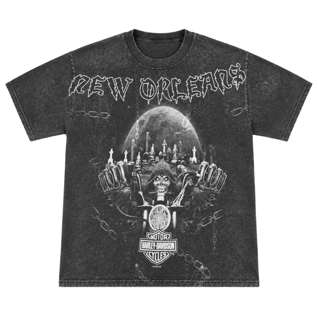 Harley-Davidson New Orleans Graphic T-Shirt Black