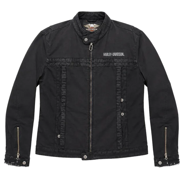 Harley Davidson Motorcycle Jacket Black Size S