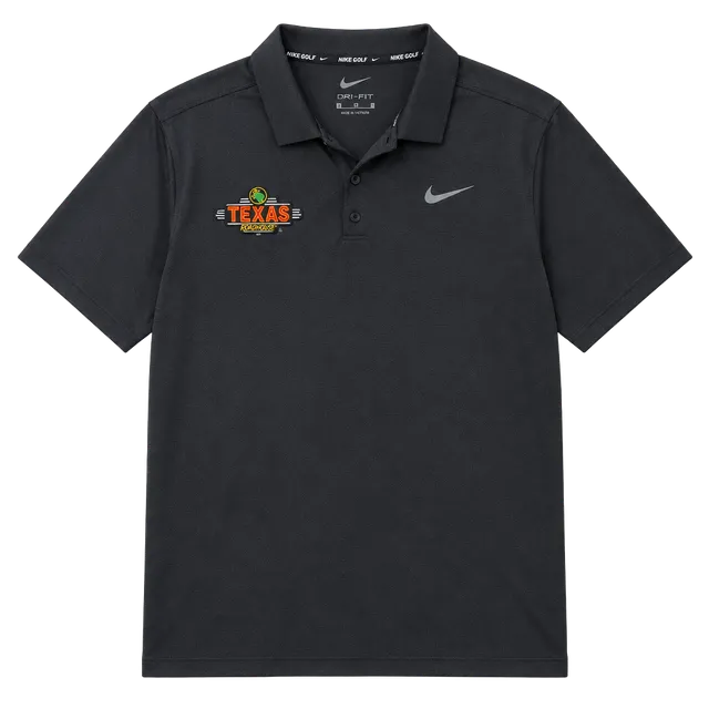Nike Golf Texas Roadhouse Polo Size XL Black Dri-Fit Shirt
